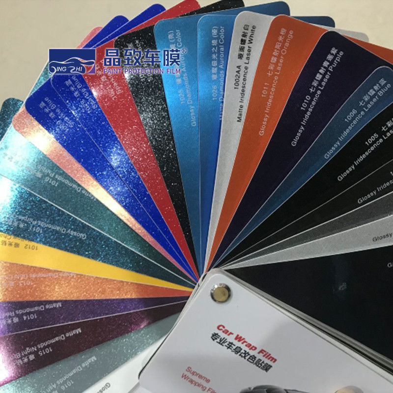 Dauerhafte Mehrfarbenauto-Verpackungs-Probe, feuchtigkeitsfestes Vinylbeispielbuch