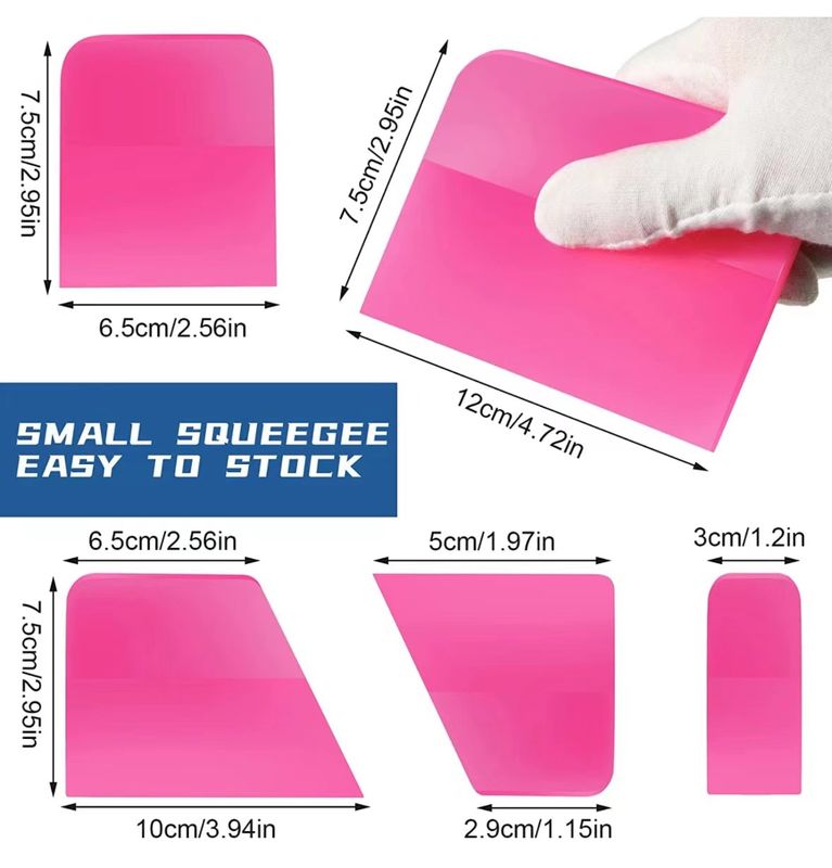 Multiscene Vehicle Car Wrap Tool Rakel 7,5 x 6,5 cm für Fenstertönungsfolie