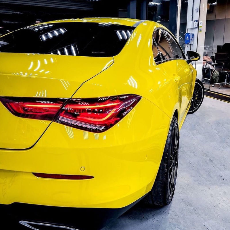 HAUSTIER Körper-Vinylaufkleber des super glatten Automobilautoverpackungsvinylfilmautos himmel-Blau-Grey Yellows roten grünen schwarzen voller