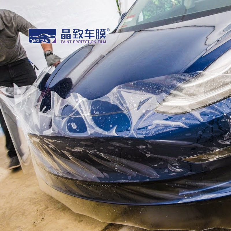 Glatter Auto-Verpackungs-Folien-Farben-Schutz, der Zertrümmern-und Zupacken-Film-Schmierfilmbildung für Verkauf filmt