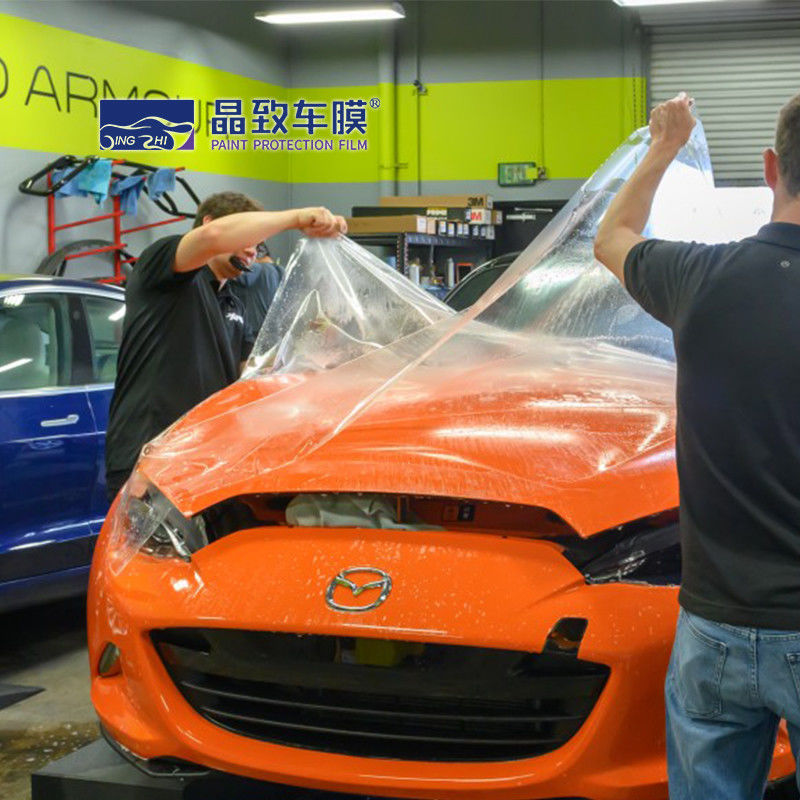 Glatter Auto-Verpackungs-Folien-Farben-Schutz, der Zertrümmern-und Zupacken-Film-Schmierfilmbildung für Verkauf filmt