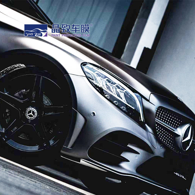 Matte Metallic-farbige Lackschutzfolie, graue Folie, UV-beständig, langlebig