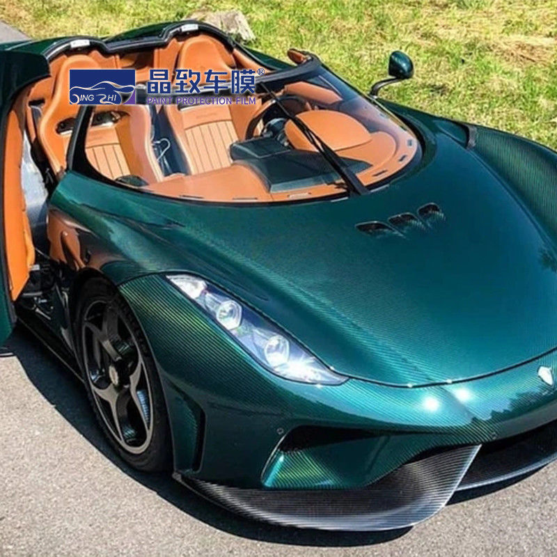 Ölbeständige Auto-Vinyl-Farbschutzfolie, dehnbar, vielseitig einsetzbar